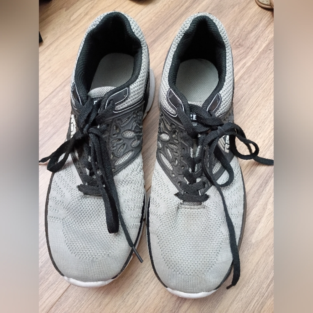 RBX Black and Gray Athletic Shoes